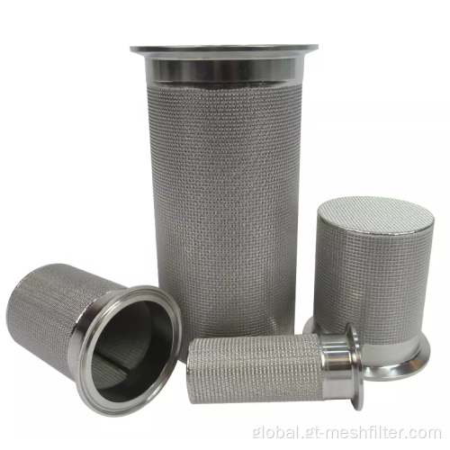 China Sintered metal mesh cylinder Supplier